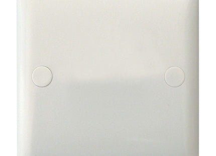 Varilight XOSB Value Polar White 1-Gang Single Blank Plate