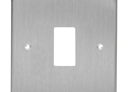 Varilight 1-Gang Grid Plate (Single Plate)