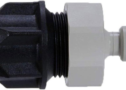 John Guest Speedfit Reverse Osmosis Reducer - Push-fit 15mm to 3/8" Push-fit Tube O.D. Speedfit Part No PM011516E, CI321216FS. Imperial to Metric Acetal Fittings for Drinks Dispensers and Pure Water