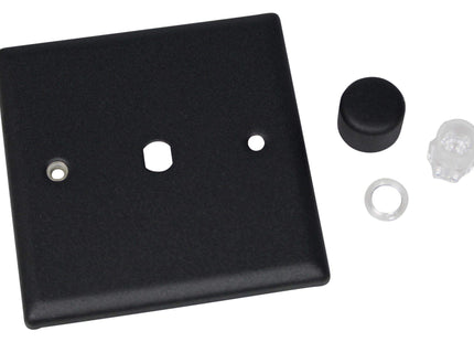 Varilight White 1-Gang 1000W 2-Way Push-On Push-Off Dimmer V-Dim 1-Gang 1-Way Rotary Dimmer 1 x 200-1000W