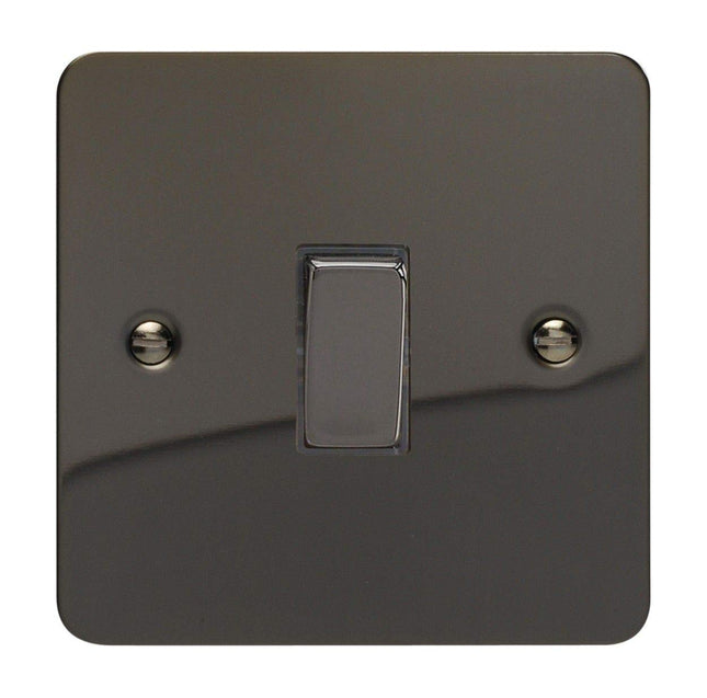 Varilight 1-Gang 20A Double Pole Rocker Light Switch Iridium XFI20D