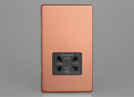 Varilight Dual Voltage Shaver Socket 230V/115V