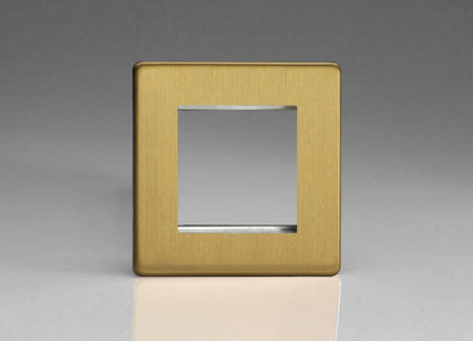 Varilight XDBG2S DataGrid Brushed Brass 2 Grid Space