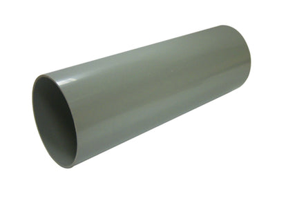 FloPlast Solvent Weld Soil Pipe 110mm x 3 Metre Grey