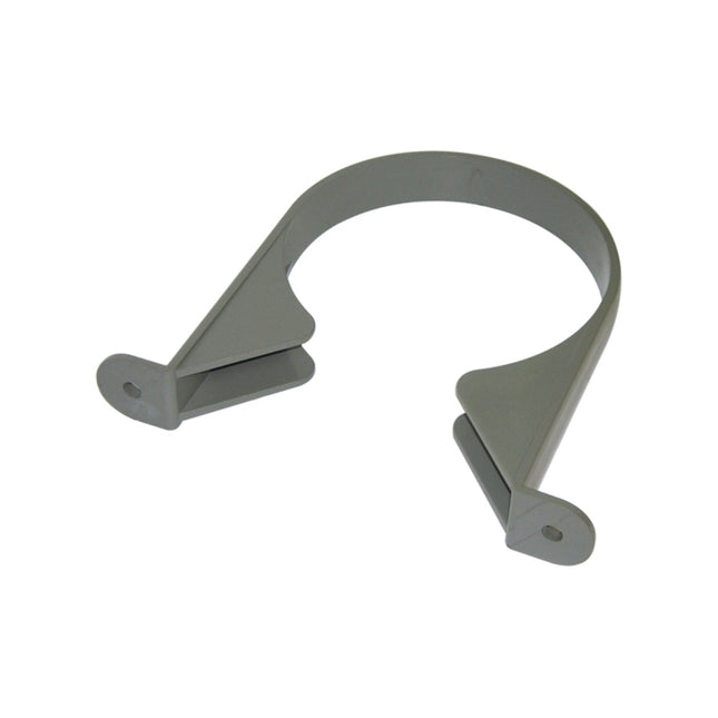 FloPlast Solvent Weld Soil Pipe Clip Grey