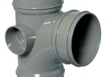 Floplast S-Weld Soil 135 Deg Branch Grey - 318228