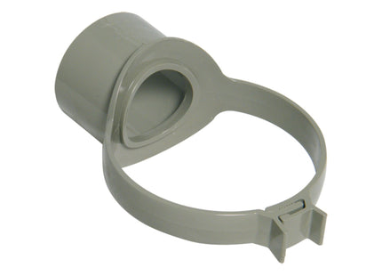 FloPlast Solvent Weld Soil Strap Boss Grey SS319