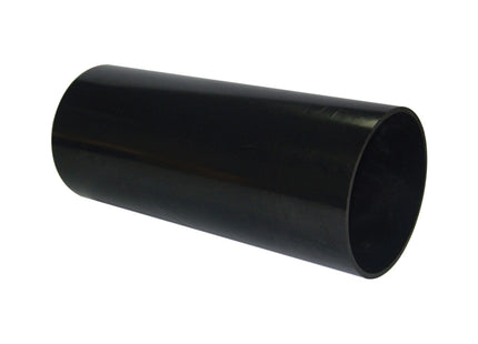 FloPlast Plain Soil Pipe 110mm x 4 Metre Black