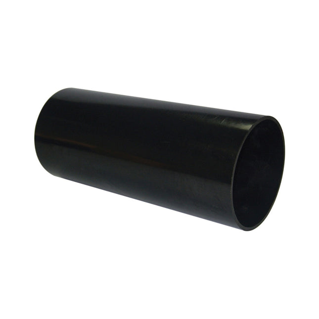 FloPlast Plain Soil Pipe 110mm x 4 Metre Black