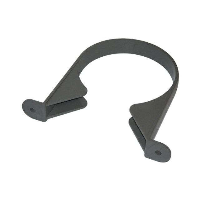Floplast 110mm Soil Pipe Clip Anthracite - 278708 - Perfect for Soil Pipe Support