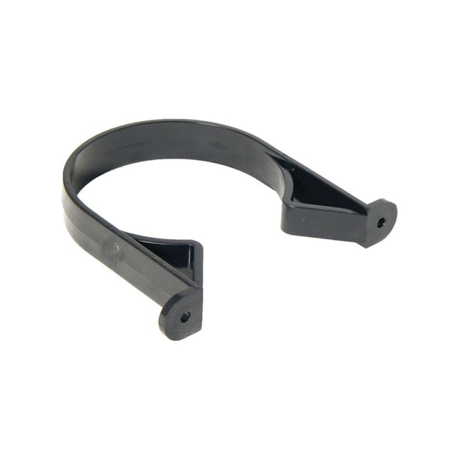 FloPlast 110mm Soil Socket Clip Black