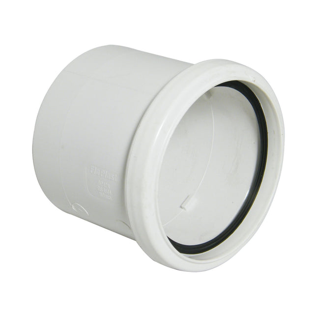 FloPlast 110mm Soil Single Socket White