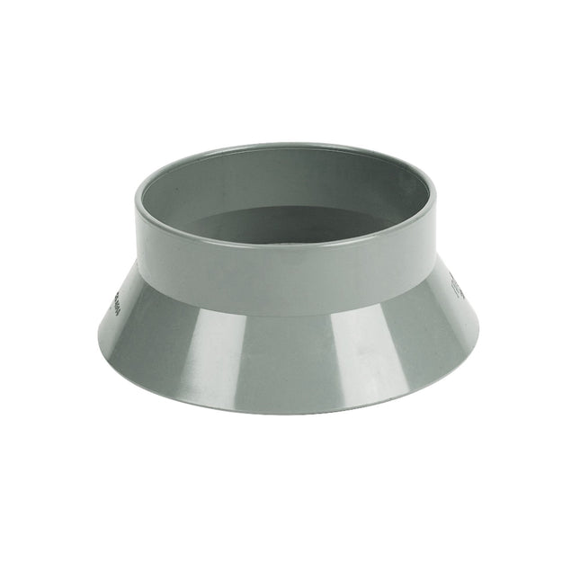 FloPlast 110mm Soil Weather Collar Grey