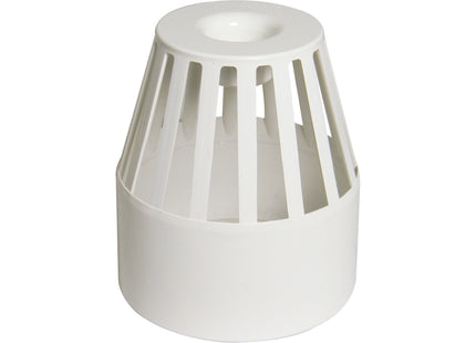 FloPlast 110mm Soil Vent Terminal White