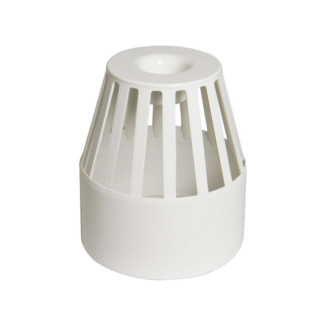 FloPlast 110mm Soil Vent Terminal White