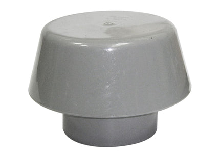 FloPlast 110mm Soil Extract Cowl Grey