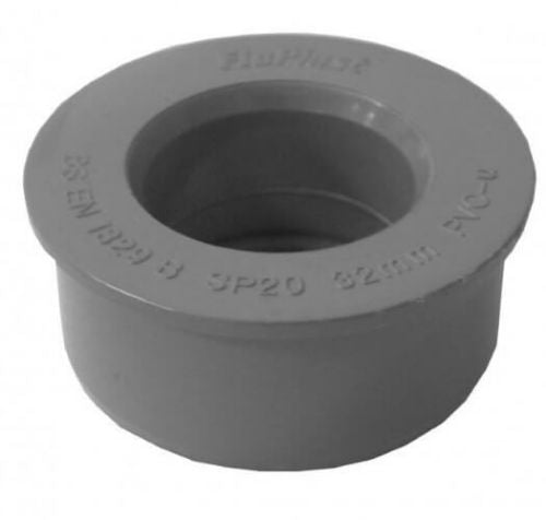 FloPlast Boss Adaptor - Solvent Weld 50mm Grey