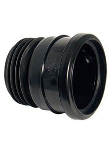 FloPlast Soil Universal Pipe Connector Black