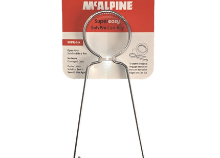 McAlpine Can Key Opener for MCA - SVPR-C-K - Use with SolvPro Cement