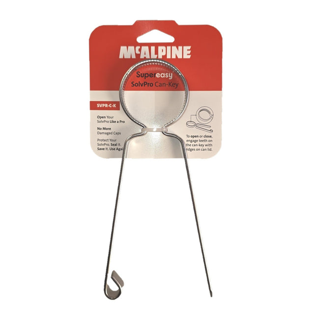 McAlpine Can Key Opener for MCA - SVPR-C-K - Use with SolvPro Cement