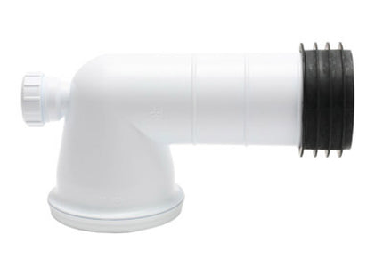 Fluidmaster WC Pan 90 Deg Connector with Boss - ZB38210