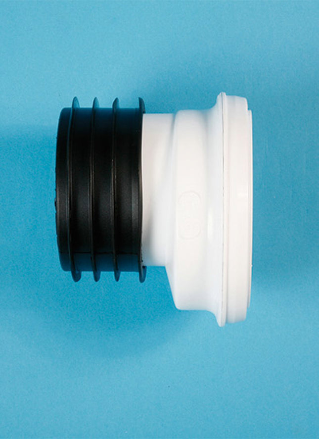 Polypipe Kwikfit Pan Connector - 12mm Offset - SK46
