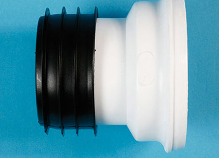 Kwikfit Pan Connector - Straight SK40 - Perfect for Toilet Installations