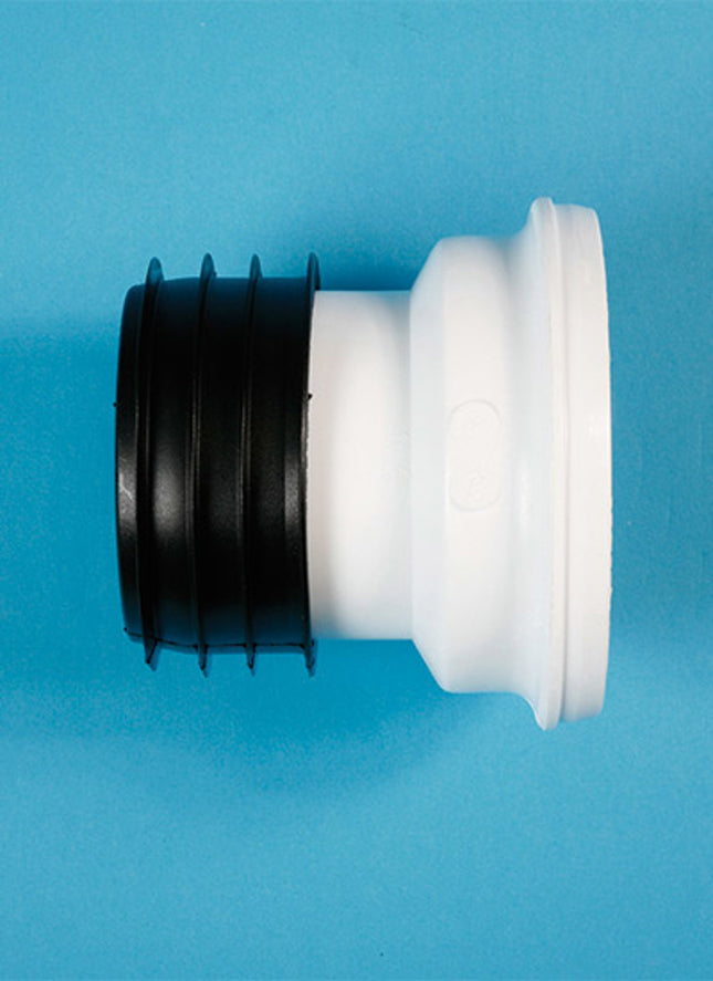 Kwikfit Pan Connector - Straight SK40 - Perfect for Toilet Installations