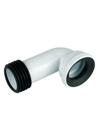 FloPlast Pan Connector - 90 Degree Bent SP103