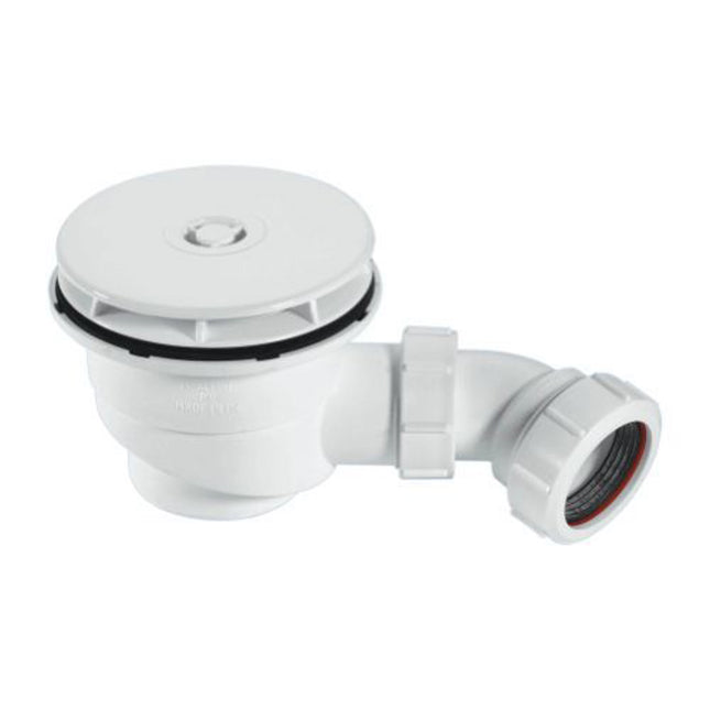 Mcalpine Shower Trap 11/2 x 90mm Plastic - ST90WH10 - 50mm Water Seal