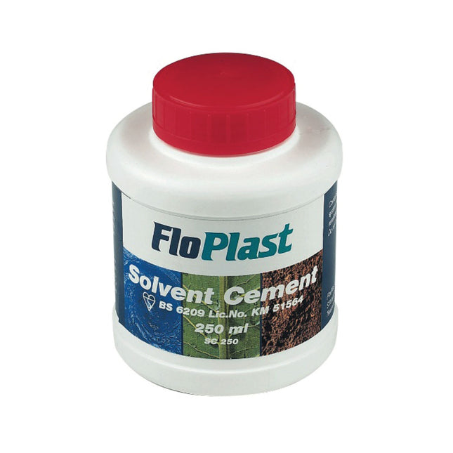 FloPlast Solvent Weld Cement BS6209 250ml