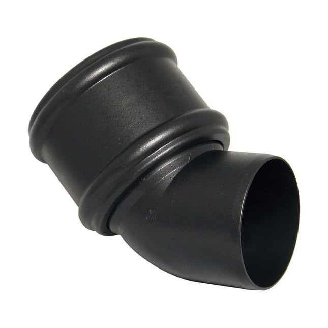 FloPlast Cast Iron Effect Soil 135 Degree Bend - Single Socket