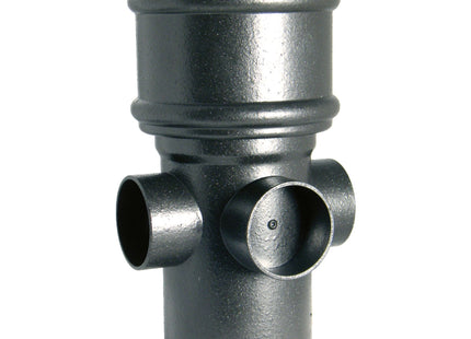 FloPlast Cast Iron Effect Soil Boss Pipe - Single Socket