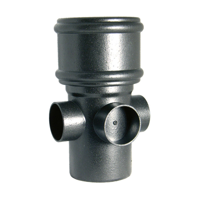 FloPlast Cast Iron Effect Soil Boss Pipe - Single Socket