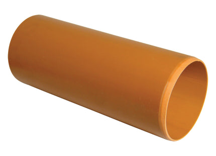 FloPlast Underground Drain 110mm Plain x 3 Metre