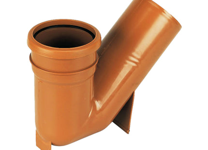 FloPlast Underground Drain 110mm Universal Gully Trap Socket/Spigot