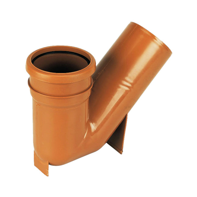 FloPlast Underground Drain 110mm Universal Gully Trap Socket/Spigot