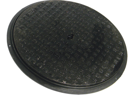 FloPlast Underground Drain Frame And Cast Iron Effect Cover