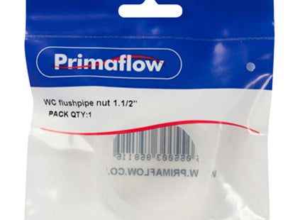 Primaflow WC Flush Pipe Nut 1.1/2"