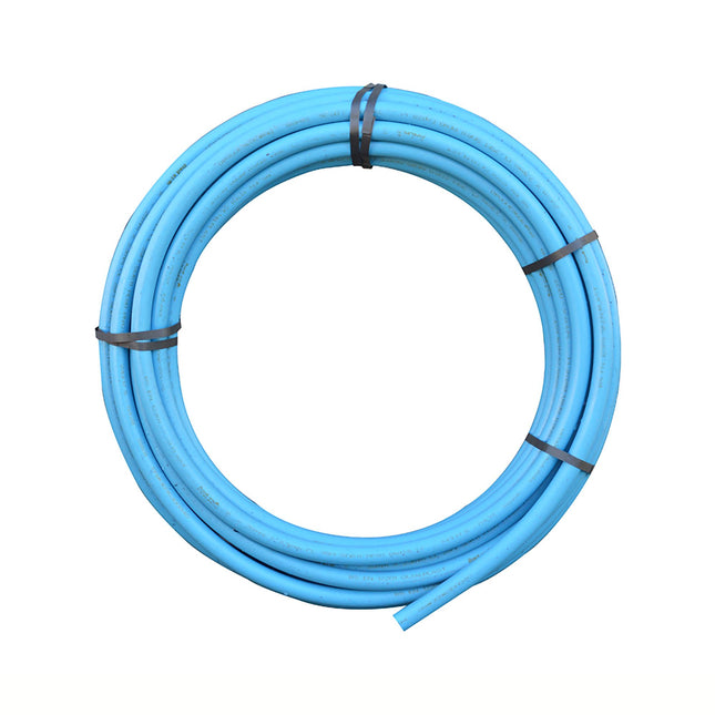 FloPlast MDPE Blue Pipe 25mm x 50m Coil