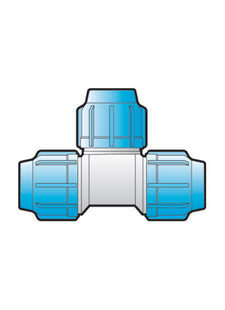 FloPlast Equal Tee 20mm MDPE