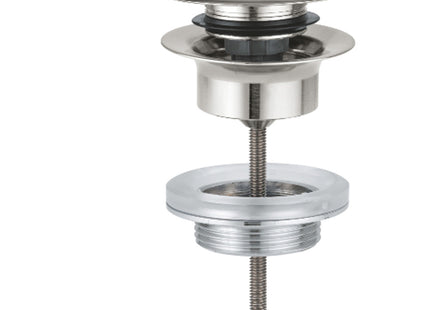 Grohe Click Waste Set Supersteel - Stainless Steel, Push Fit - 65807DC0