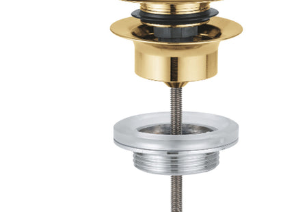 Grohe Click Waste Set Brushed Cool Sunrise - 65807GN0 - Perfect for Basins