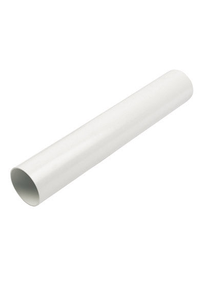 FloPlast 68mm Round Downpipe 4 Metre White