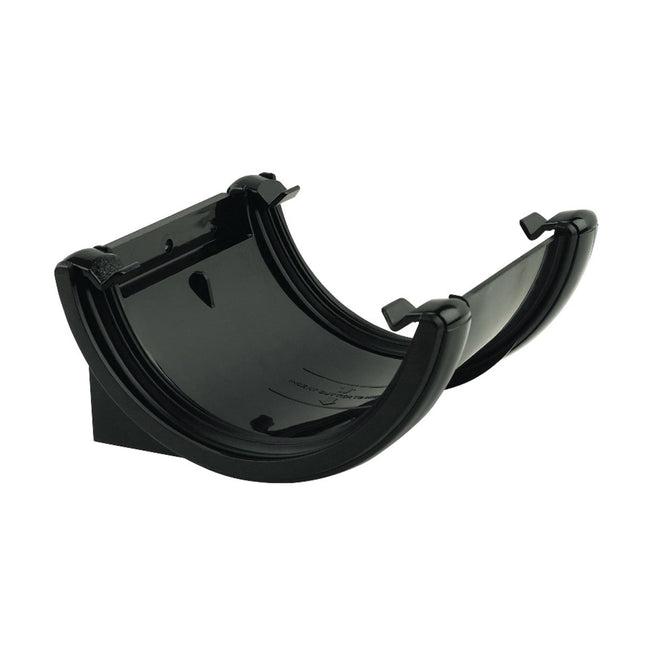 FloPlast 112mm Round Union Bracket Black