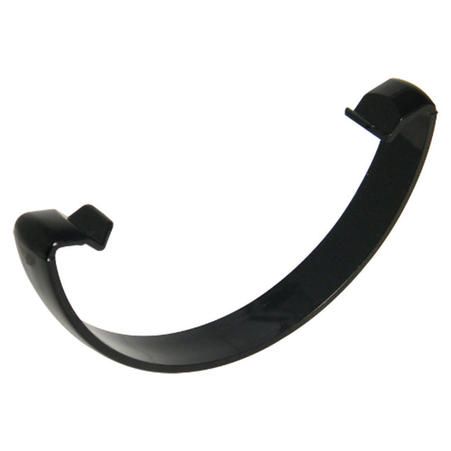 Floplast 112 Round Gutter Clip Black - 556300 - Essential Gutter Support