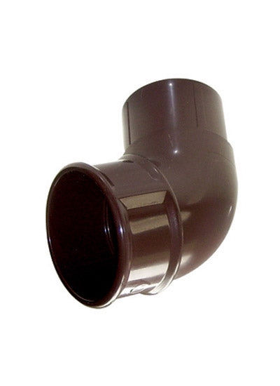 FloPlast 68mm Round 112' Offset Bend Brown