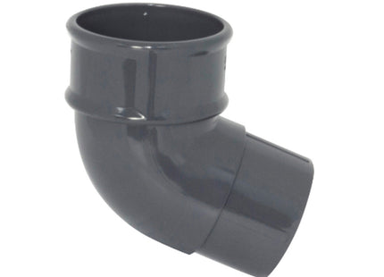 Floplast 68 Round 112° Offset Bend Anthracite - 256752