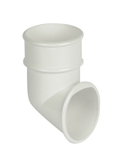 FloPlast 68mm Round Pipe Shoe White