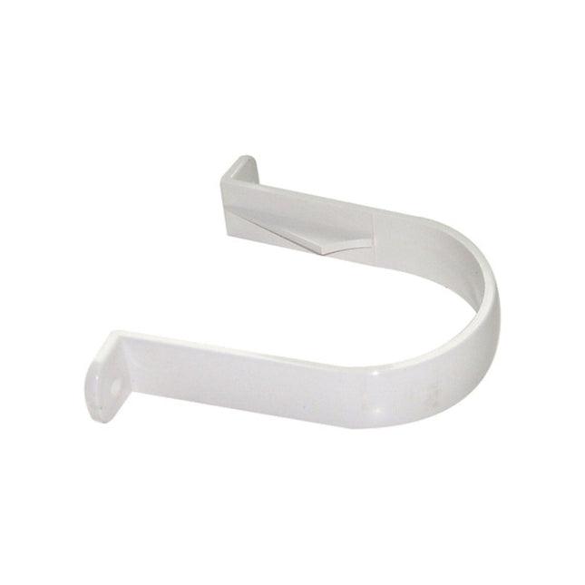 FloPlast 68mm Round Pipe Clip White